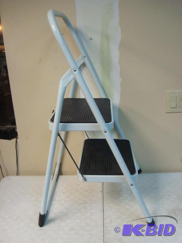 Folding Step Stool Has Wear...