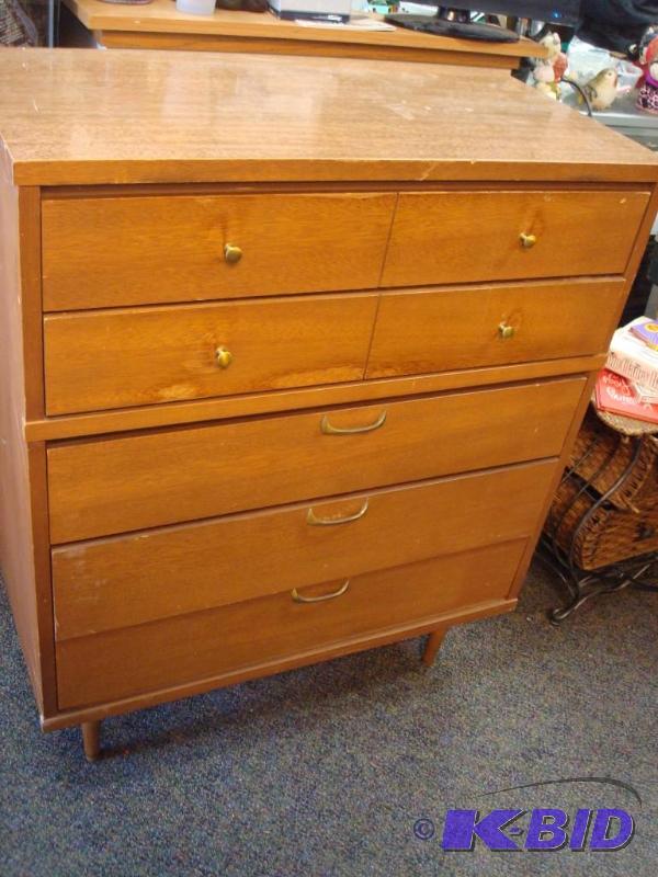Vintage Mid Century Dresser Has Wear...