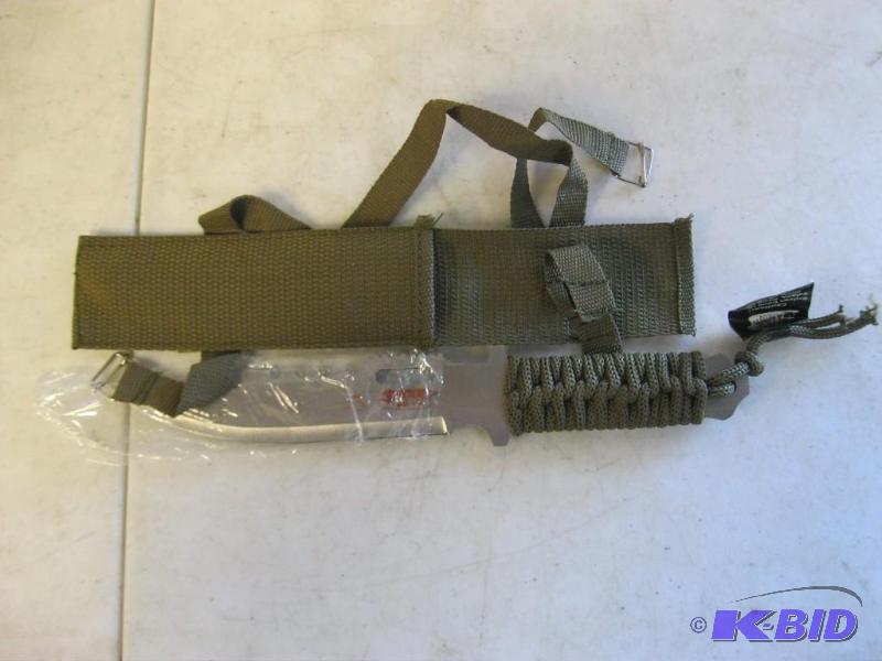 New Knife With Sheath...