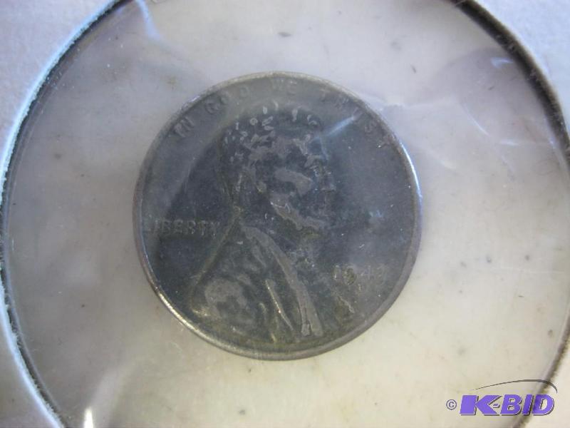 1943 Steel Wheat Penny...