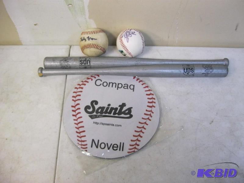 Lot Of Saints Items And Autographs&nbsp...