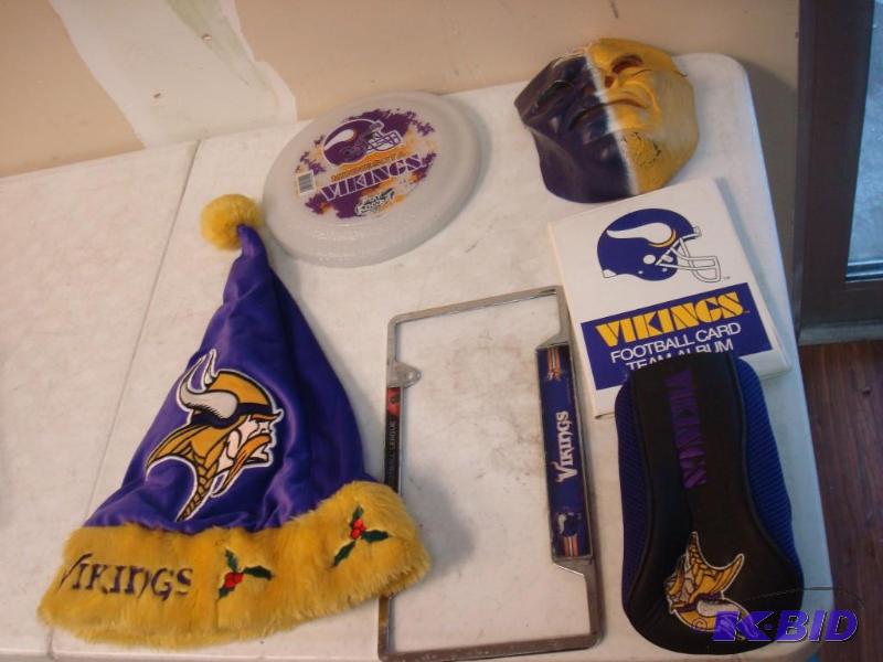 Lot Of Vikings Items Cool Rubber Mask...