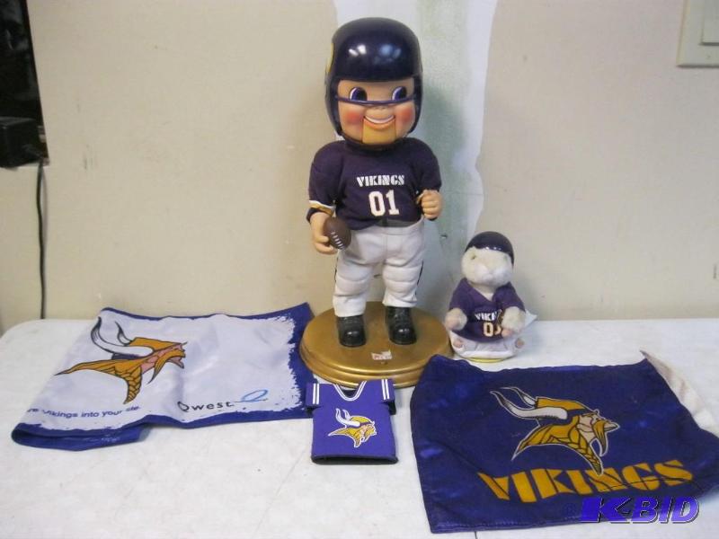 Lot Of Vikings Items Boy And Hamster Not Sure...