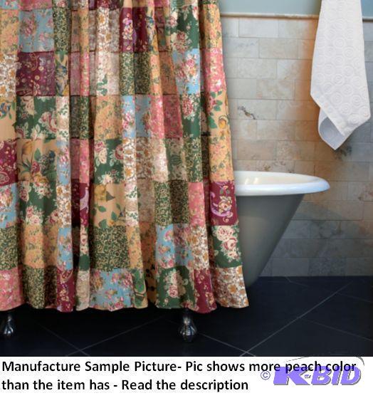 lot 148 image: Antique Chic Shower Curtain - Double-layered ...