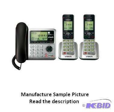 lot 155 image: Vtech&nbspCordedCordless Phone Set - Model ...