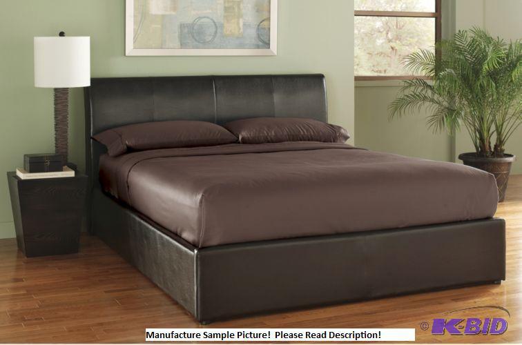 lot 180 image: Queen Platform Bed - The base for a beautiful...