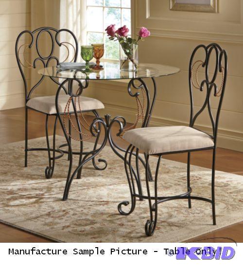 lot 205 image: Apollinia Dining Table TABLE ONLY - Black pai...