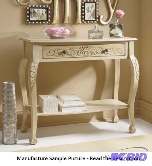 lot 207 image: Antique Ivory Console -&nbspElegant curves a...