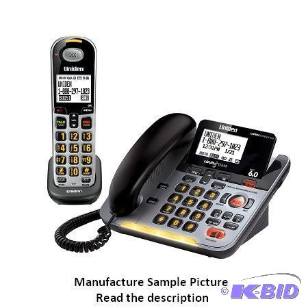 lot 224 image: Uniden Phone Set - Corded and cordless - Miss...