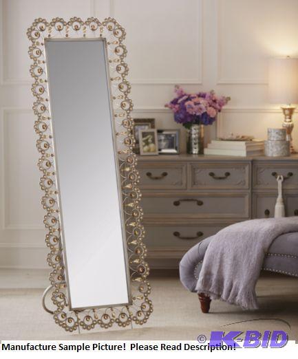lot 240 image: Full Length Crystal Mirror - Mirror, mirror s...