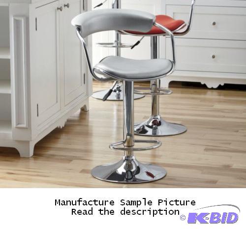 lot 38 image: Arm Style Stool - Silver -&nbspAs pleasing t...