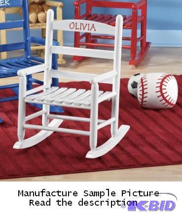 lot 45 image: Childs Rocker - White -&nbspA quality keepsa...