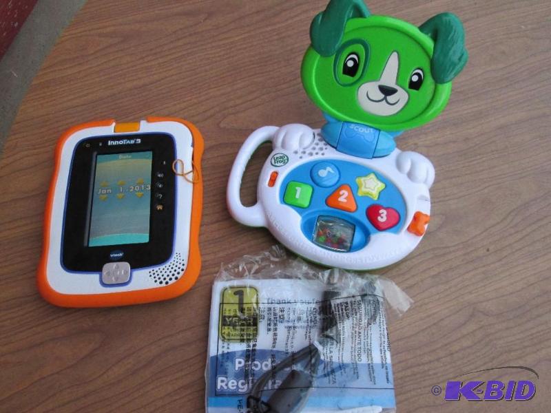 lot 110 image: Leap Frog and MobiGo 3...