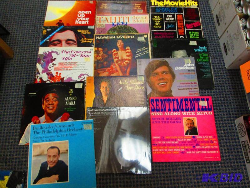lot 156 image: Lot of assorted vinyl records, all in good co...