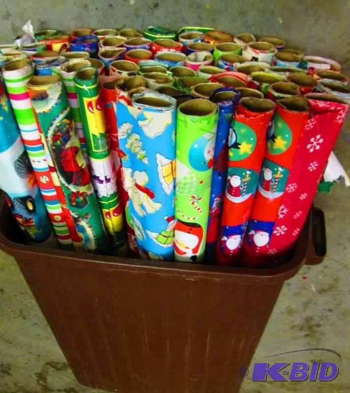 lot 17 image: Lot of approx. 70 rolls of Christmas and holi...