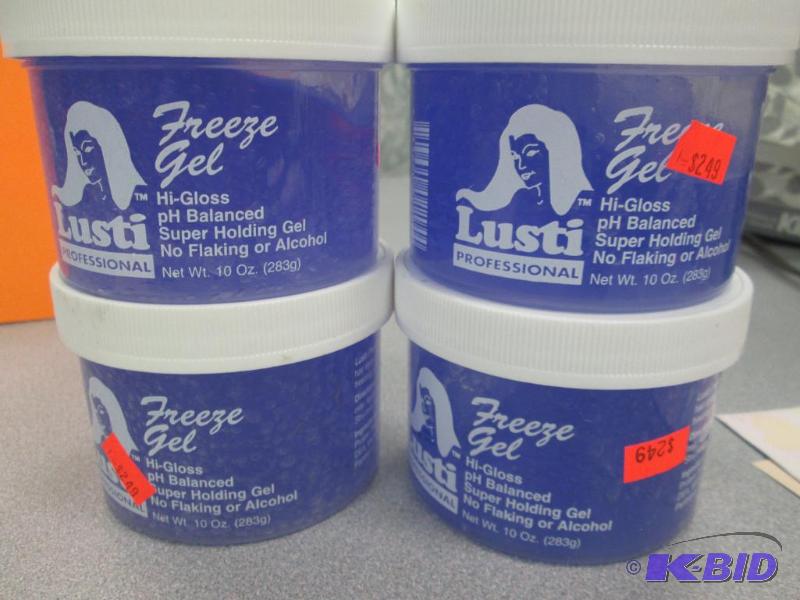lot 232 image: Qty 4 Lusti Freeze gel...