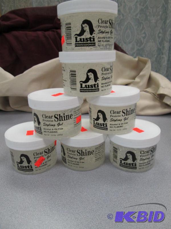 lot 235 image: Qty 7 Lusti Professional Clear shine protein ...