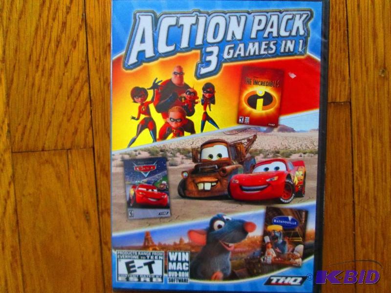 lot 62 image: The Incredibles Cars and Ratatouille action g...