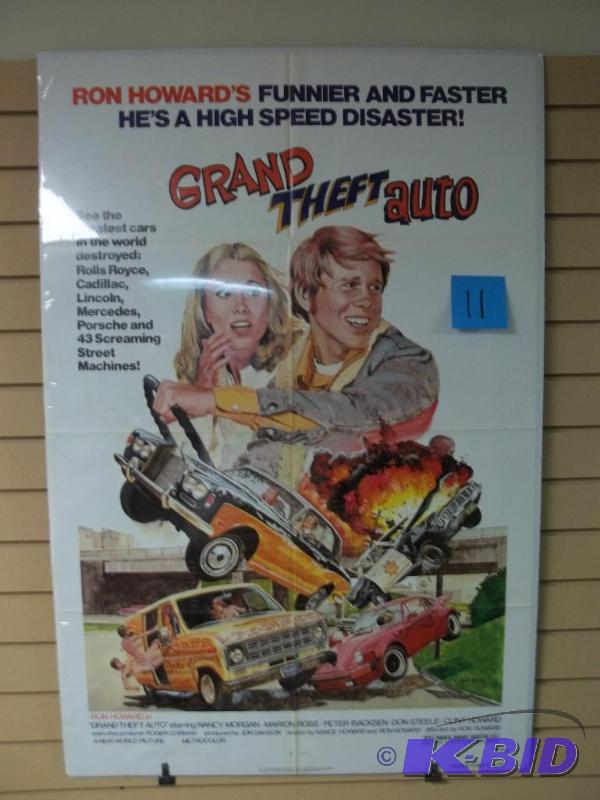 Grand Theft Auto, Original movie poster, Ron ...