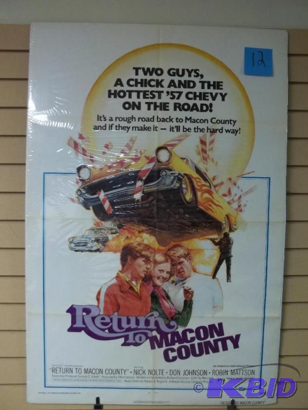 Return to Macon County, original, 27 x 41, un...