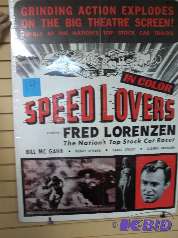 Speed Lovers, Features racing scenes featurin...