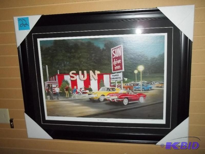 Sun Drive Inn, new 30 x 40, depicts 1969 30th...
