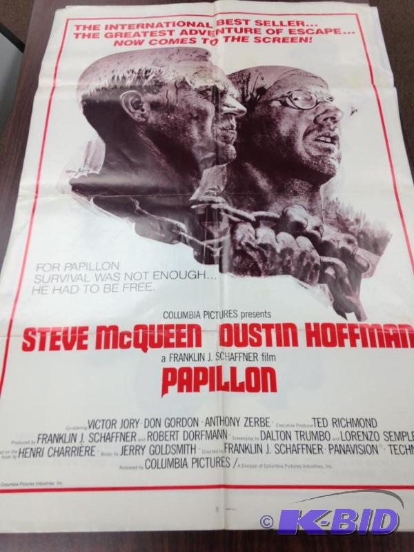 Pappilon with Steve Mcqueen, Dustin Hoffman, ...
