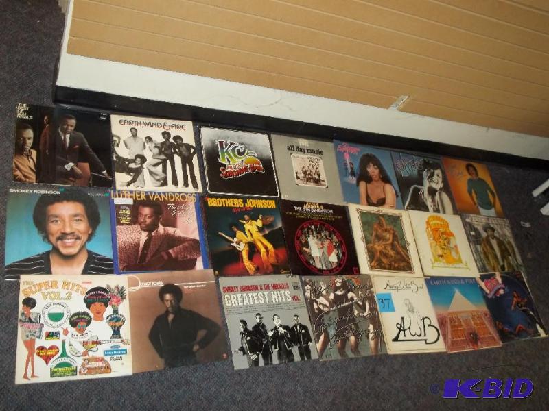 21 assorted soul and R&ampB albums...
