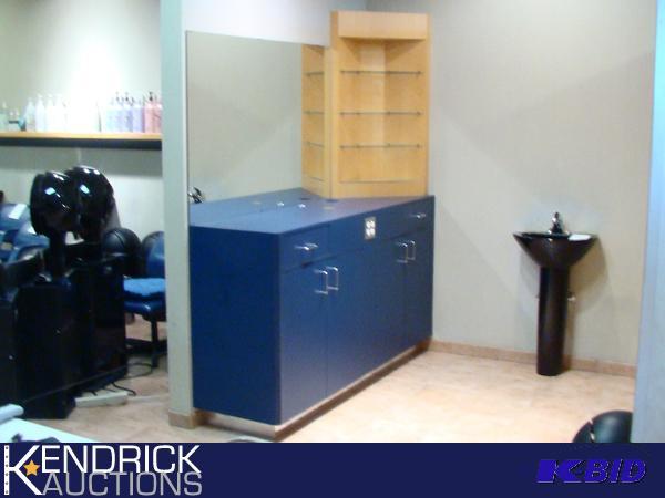 lot 22 image: Powered Custom Salon Styling Station