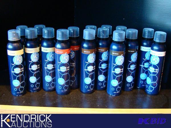 lot 29 image: Lot of JSK Brand Touch up Color Spray Powder