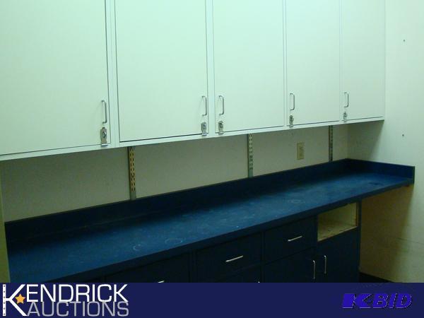 lot 38 image: Utility Work Cabinets and Counter
