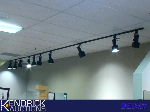 lot 55 image: Approximately 22 Feet of Track Lighting