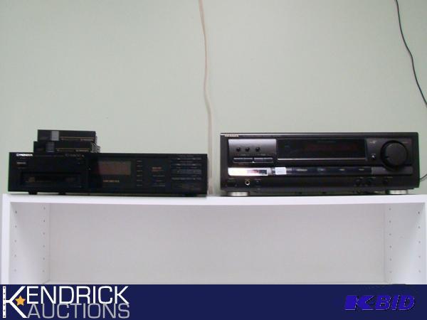 lot 73 image: Pioneer CD Player and Technics Stereo Receiver