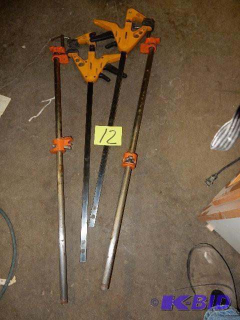 2 Pony and 2 Wolfcraft Wood Clamps....