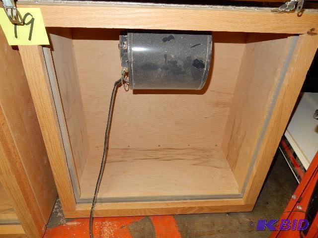 Air Cleaners. Wood box. 25 12 in x 25 12 in...