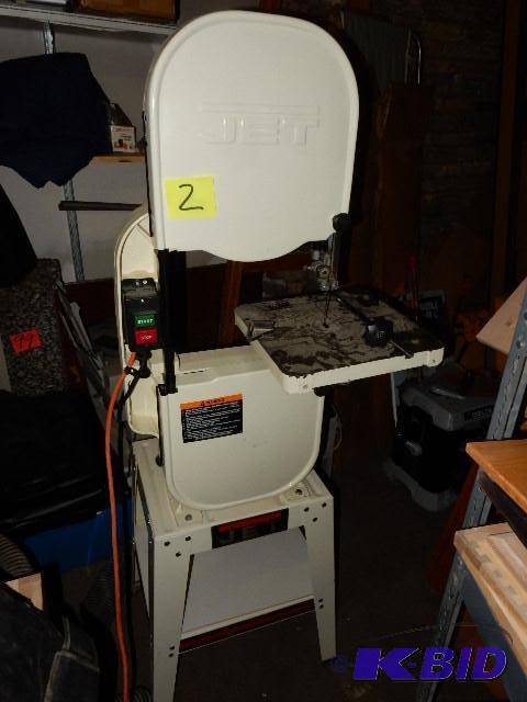 JET Wood working Ban Saw.. 34 H. P.. 115 V S...