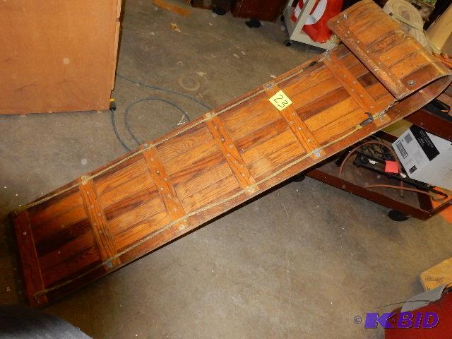 ARROW.. ADIRONDACK Tobaggon. Solid wood. Coul...