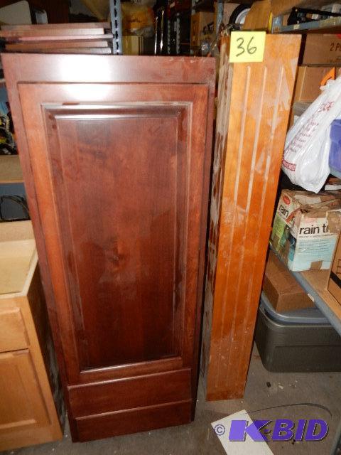 Tall Cabinet with 2 drawers.. No slides insta...