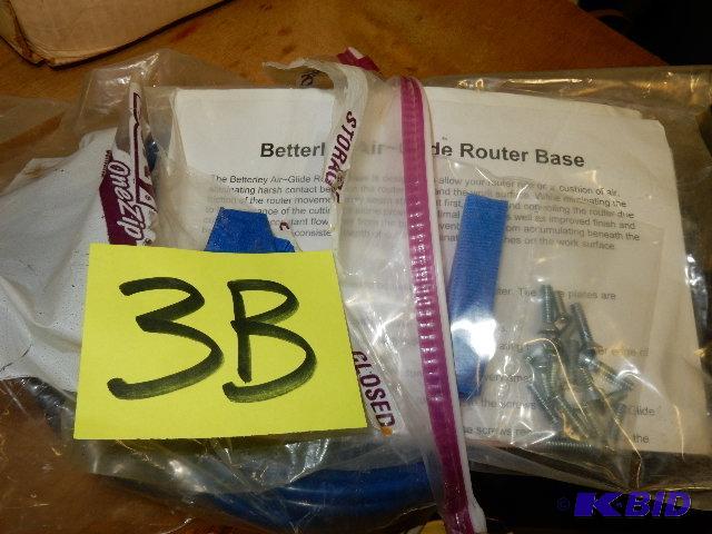 BETTERLY, Air Glide Router Base.. NEW...