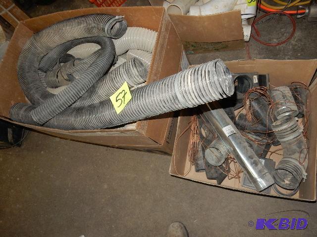 Large lot of FLEX Pipe and Hardware for use w...