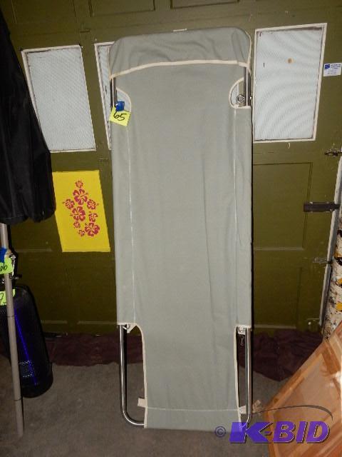 Metal and canvas stretcher. Good shape.....
