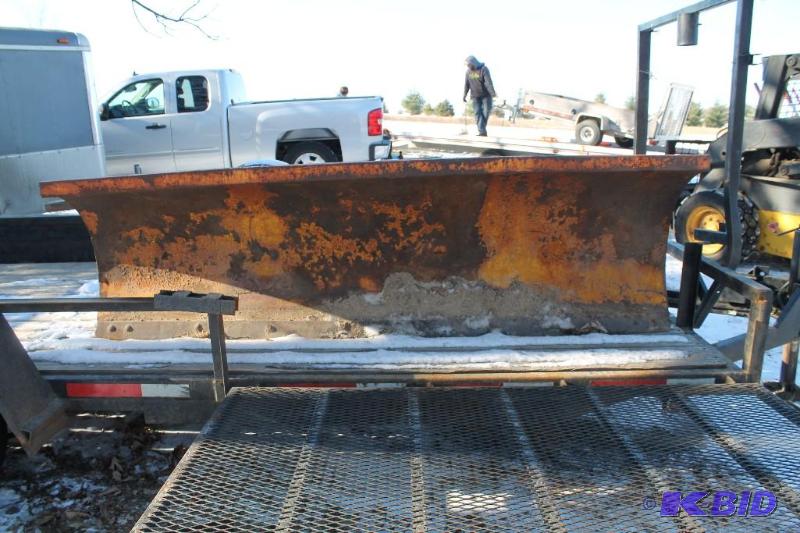 Skid Steer Snow Plow &nbspHeavy Duty Steel&n...