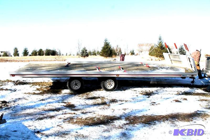 2008 EAGLE Snow Mobile Trailer For 4 Snow Mob...