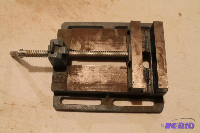 Drill Press Vise, 6 12&quot Jaw Opening&nbs...