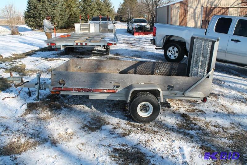 1999 Triton Aluminum Trailer 52&quot X 8 Ft ...