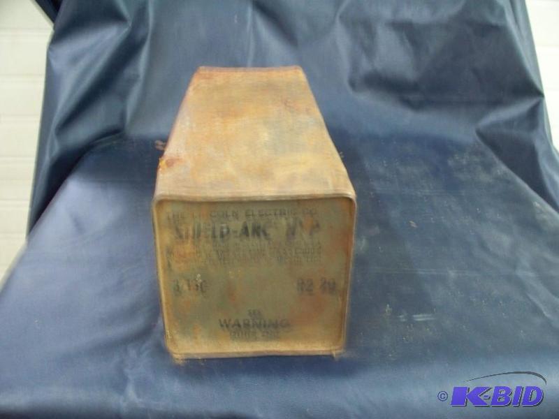 Box of welding rods...