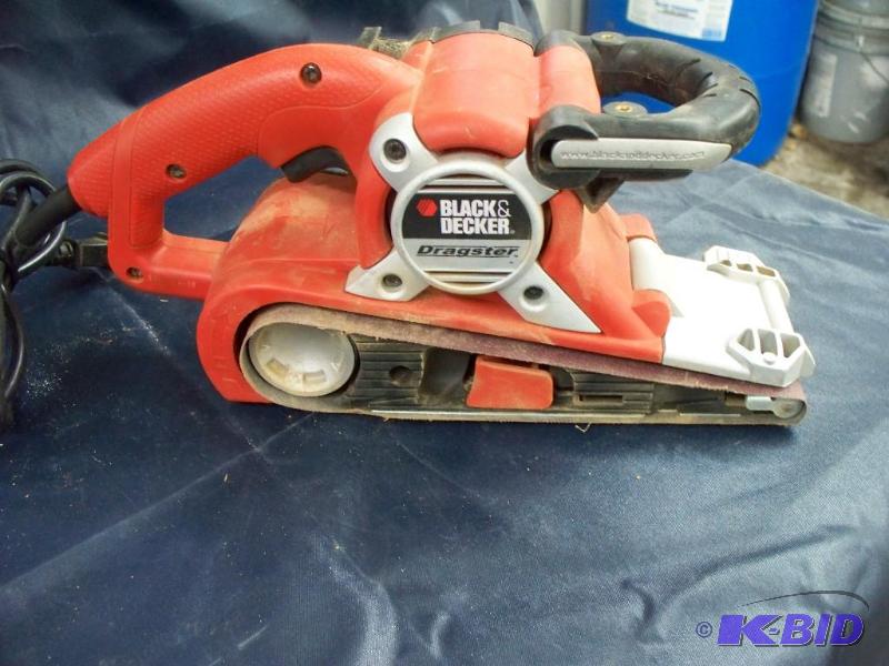 Black  Decker Belt Sander works...
