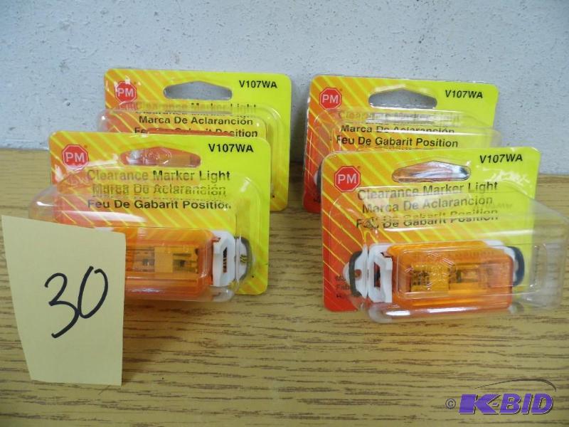4 Clearance Marker Lights