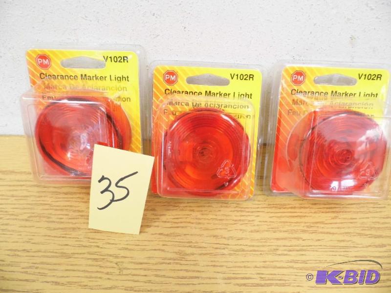 3 Clearance Marker Lights