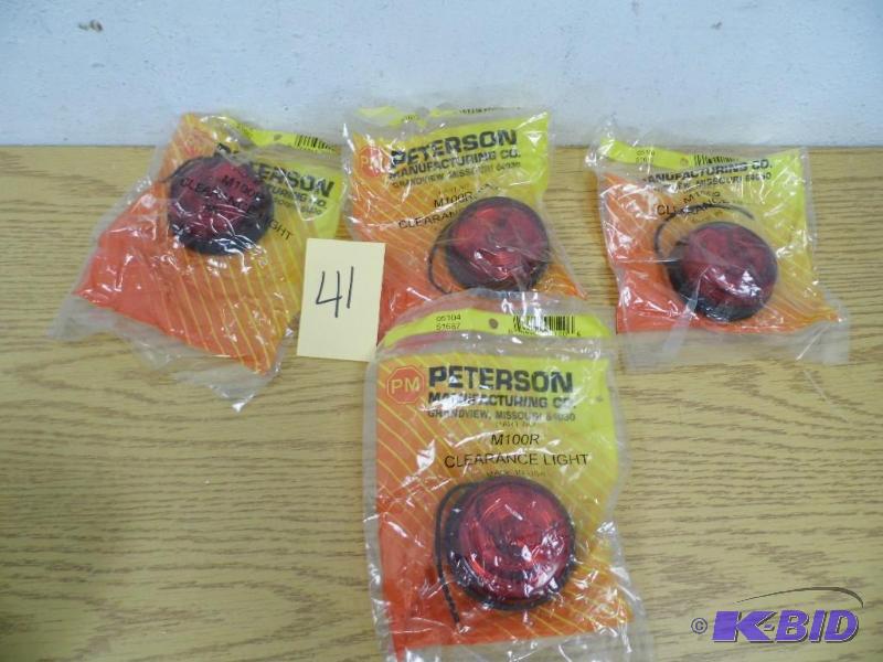 4 Clearance Marker Lights